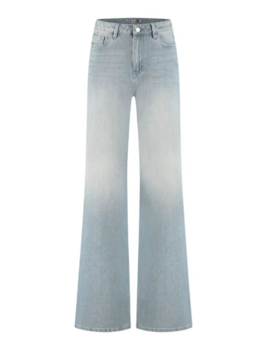 Ana Flared jeans Ash Grey/Blue | Florez Ana Flared jeans Ash Grey/Blue | Florez