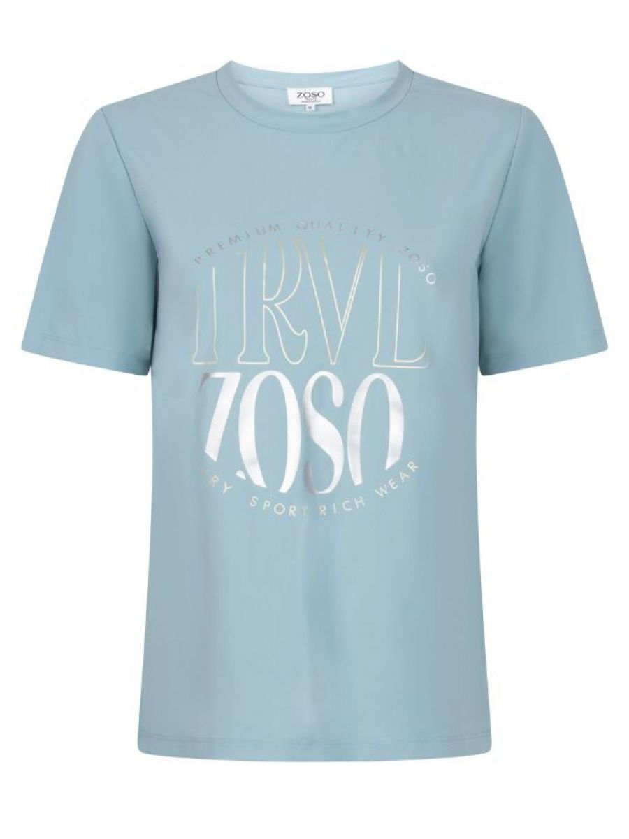 261Selma travel shirt sea green | Zoso