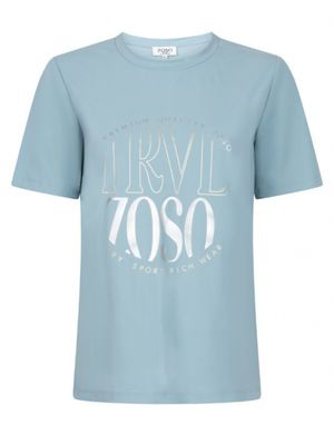 261Selma travel shirt sea green | Zoso
