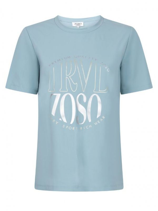261Selma travel shirt sea green | Zoso