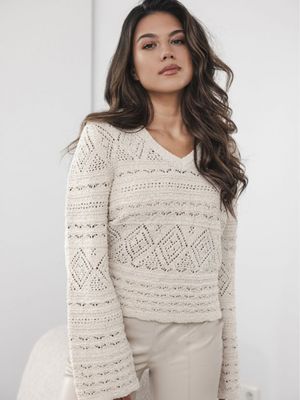 Bizou knit pullover beige | BR&DY Bizou knit pullover beige | BR&DY