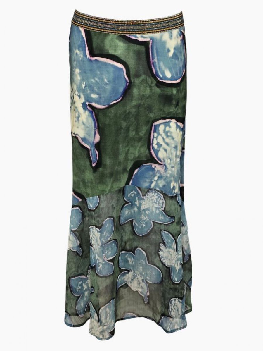 Fella warhol skirt green | Tessa Koops Fella warhol skirt green | Tessa Koops