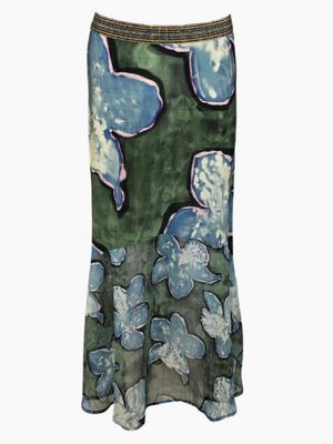 Fella warhol skirt green | Tessa Koops