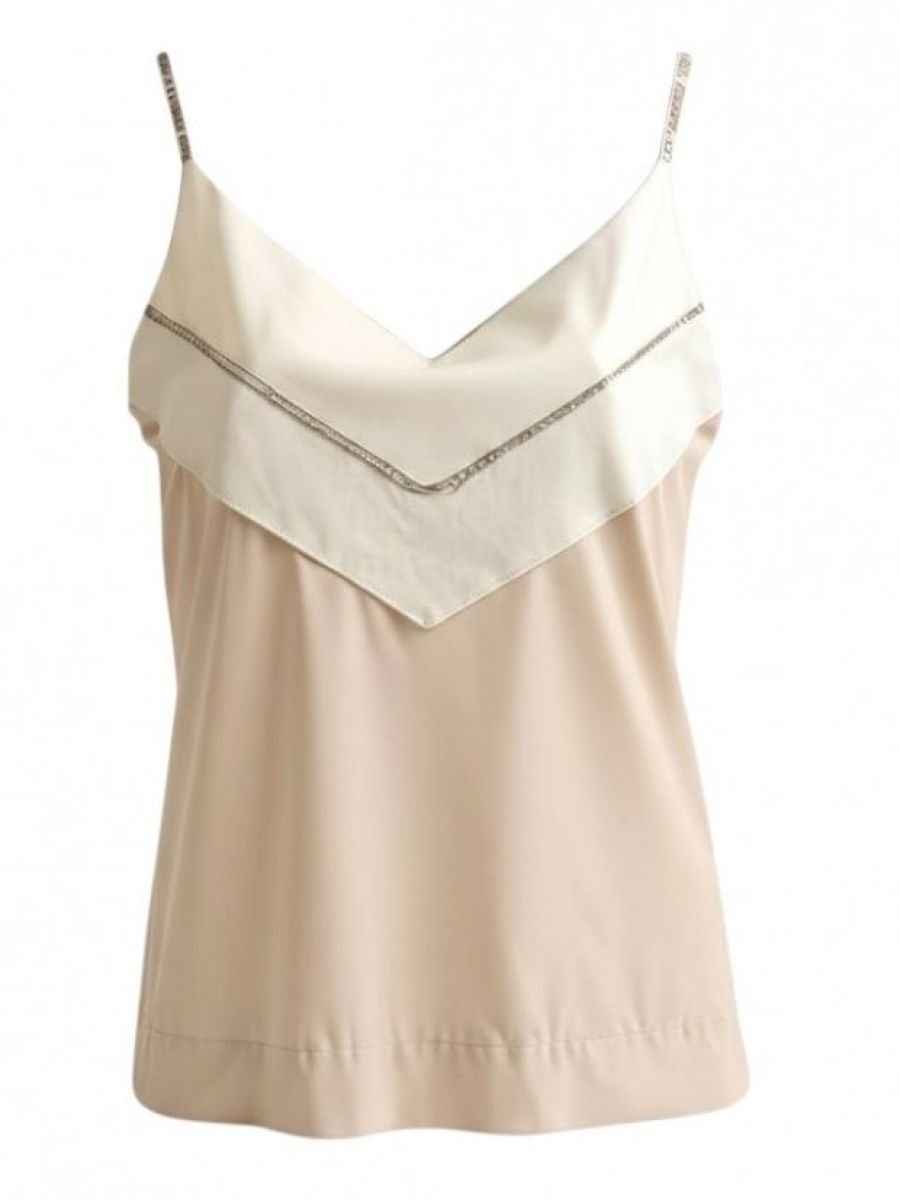 Singlet stripe sand | Zip73