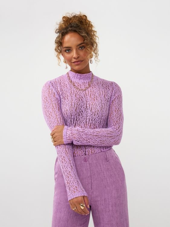 Roberta top violet | Ydence