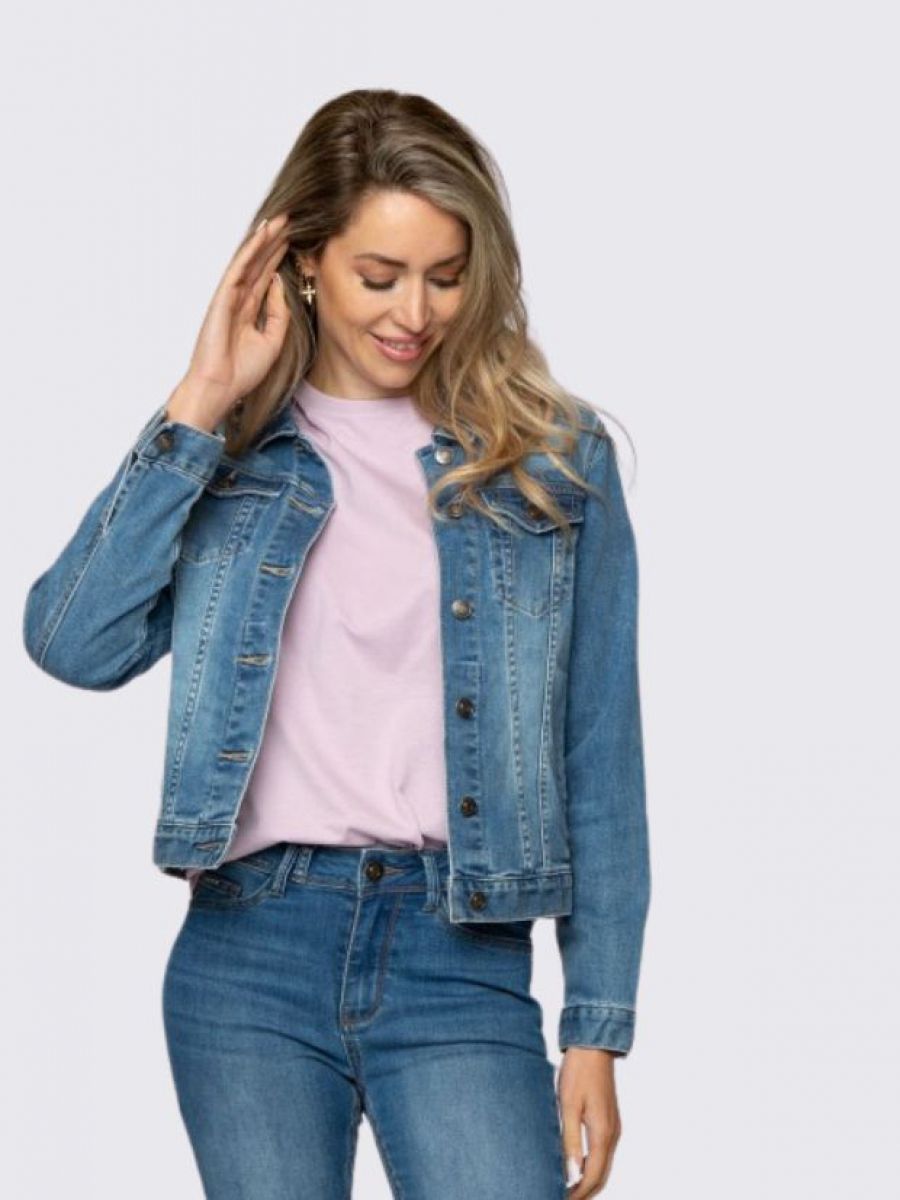 Gigi jeans jacket med blue| Il Dolce Gigi jeans jacket med blue| Il Dolce