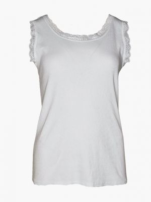 Basic singlet met kant wit | Inspired by Rootz69 Basic singlet met kant wit | Inspired by Rootz69