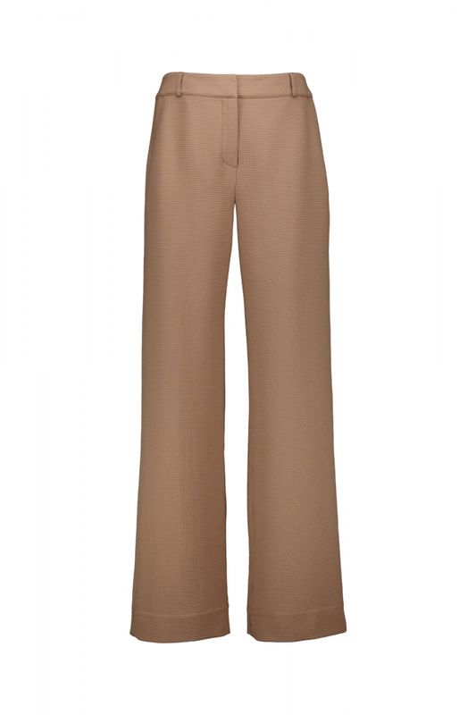 Lexie waffle trousers latte | Studio Anneloes Lexie waffle trousers latte | Studio Anneloes