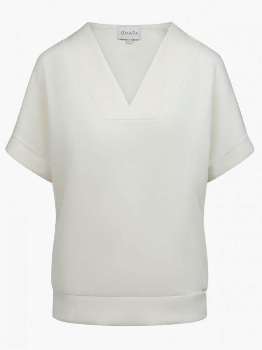Veerle top Silver white | Kimara Veerle top Silver white | Kimara