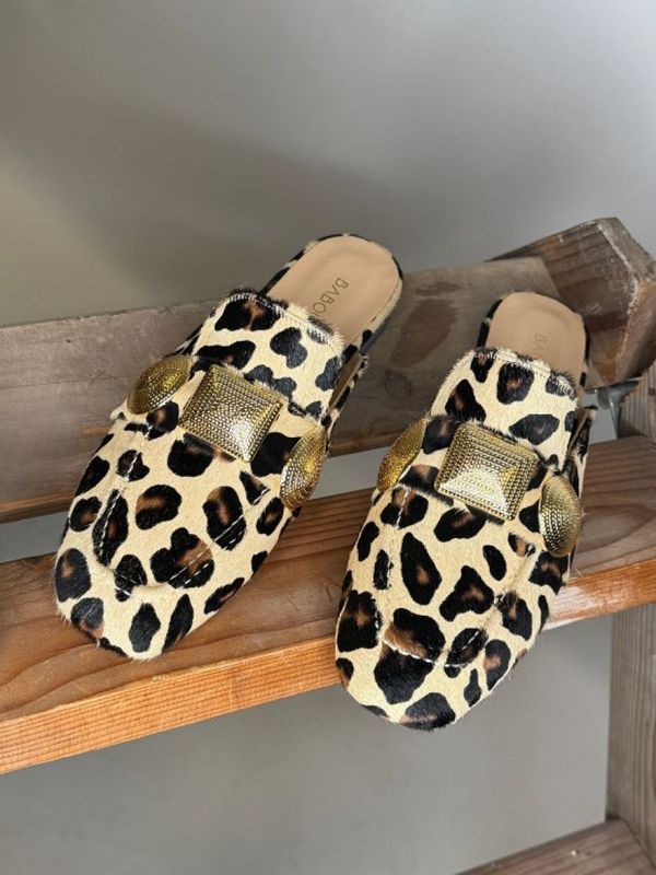 Lara muiltje Leopardo | Babouche