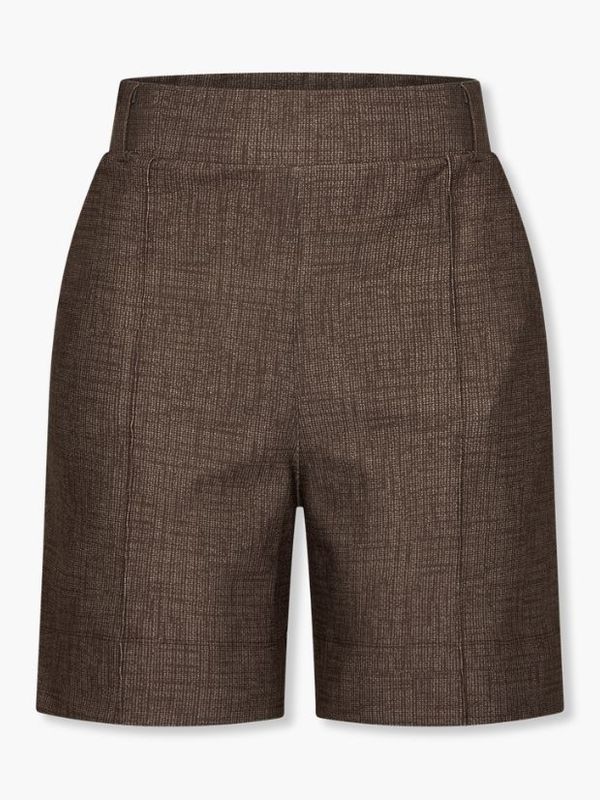 Shorty Lano Linnen - Choco | Helena Hart Shorty Lano Linnen - Choco | Helena Hart
