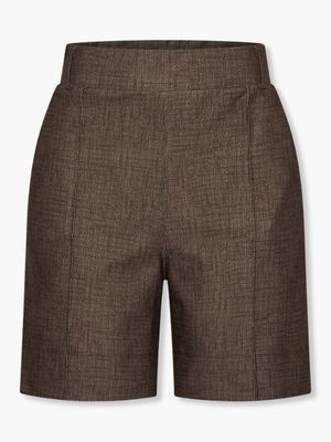 Shorty Lano Linnen - Choco | Helena Hart Shorty Lano Linnen - Choco | Helena Hart