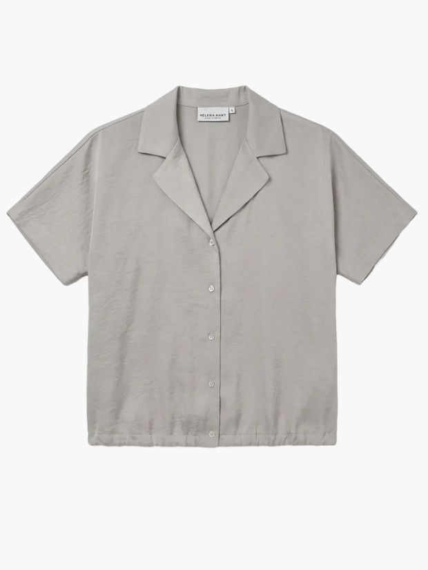 Fie sparkle blouse Stone | Helena Hart Fie sparkle blouse Stone | Helena Hart