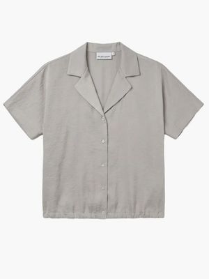 Fie sparkle blouse Stone | Helena Hart Fie sparkle blouse Stone | Helena Hart