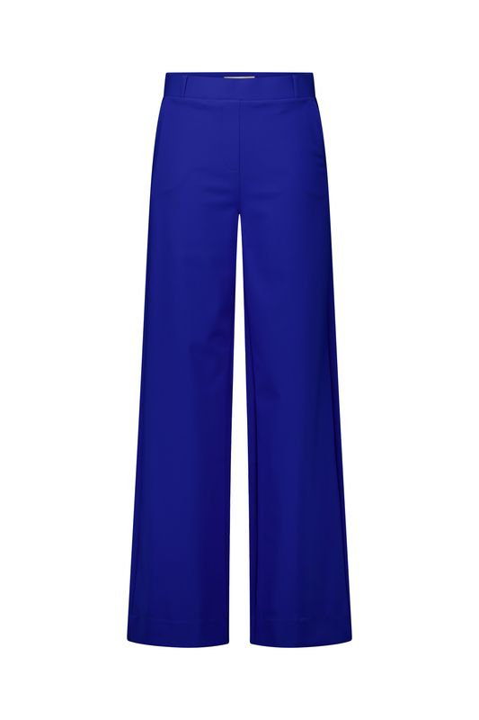 Lexie bonded trousers electric blue | Studio Anneloes Lexie bonded trousers electric blue | Studio Anneloes