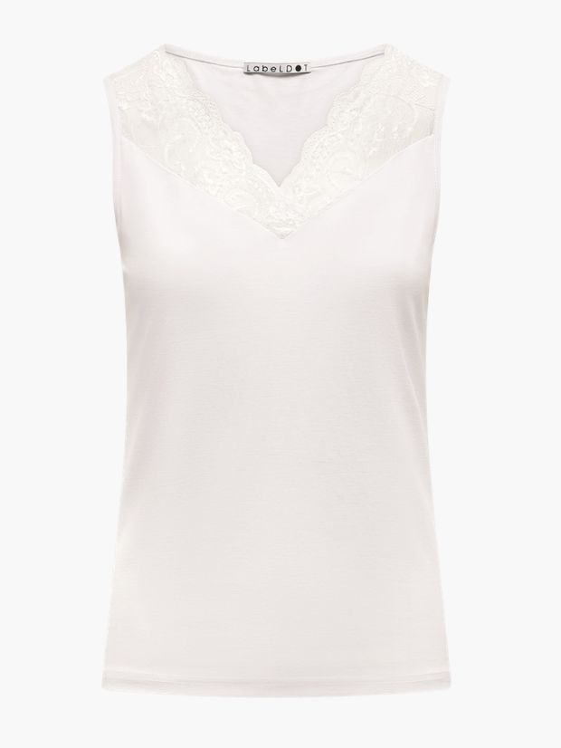Max top offwhite | Label Dot Max top offwhite | Label Dot