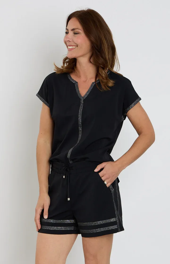 263 Annika top black | Zoso 263 Annika top black | Zoso