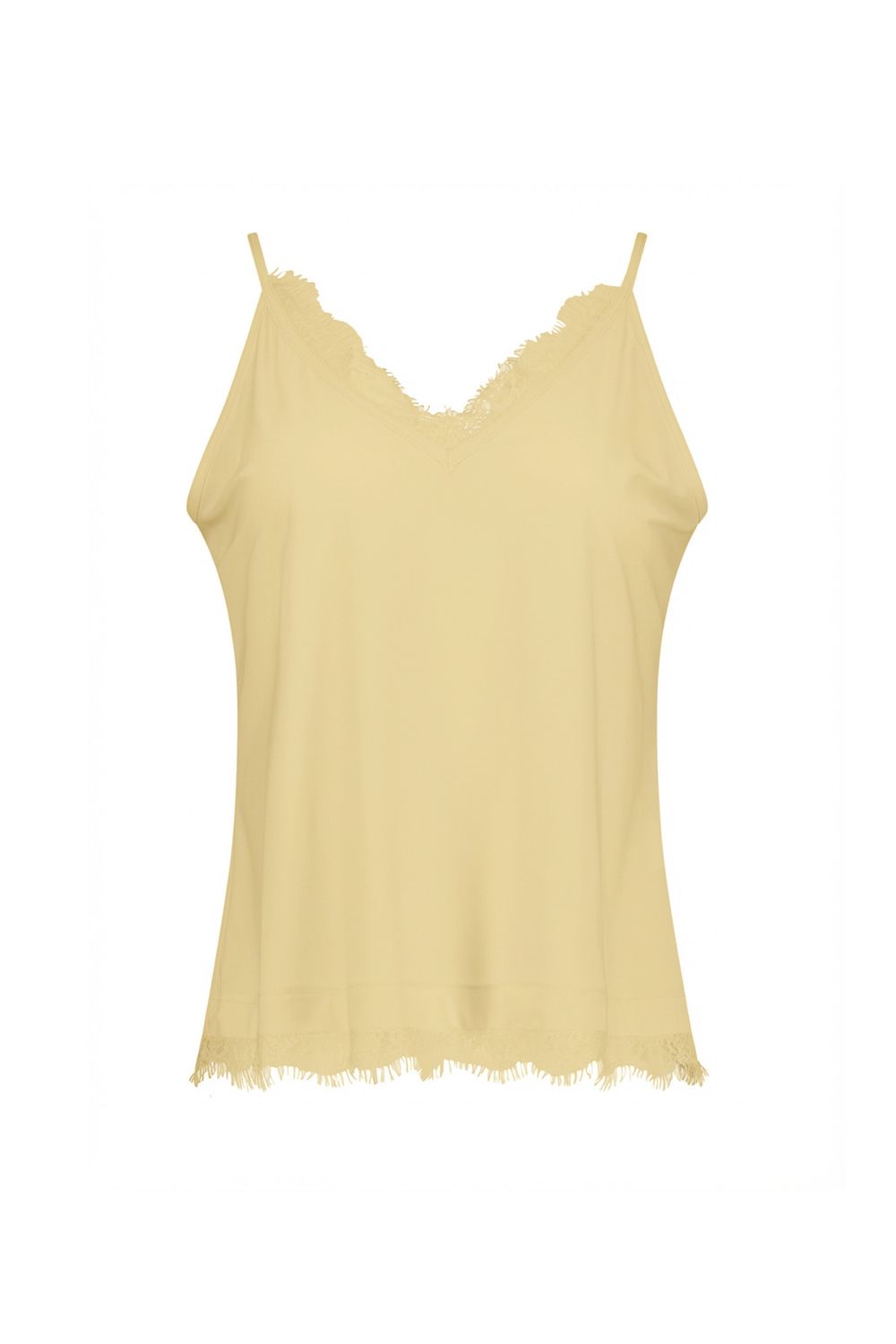 Mitzie lace top butter yellow | Studio Anneloes Mitzie lace top butter yellow | Studio Anneloes