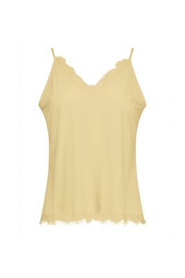 Mitzie lace top butter yellow | Studio Anneloes