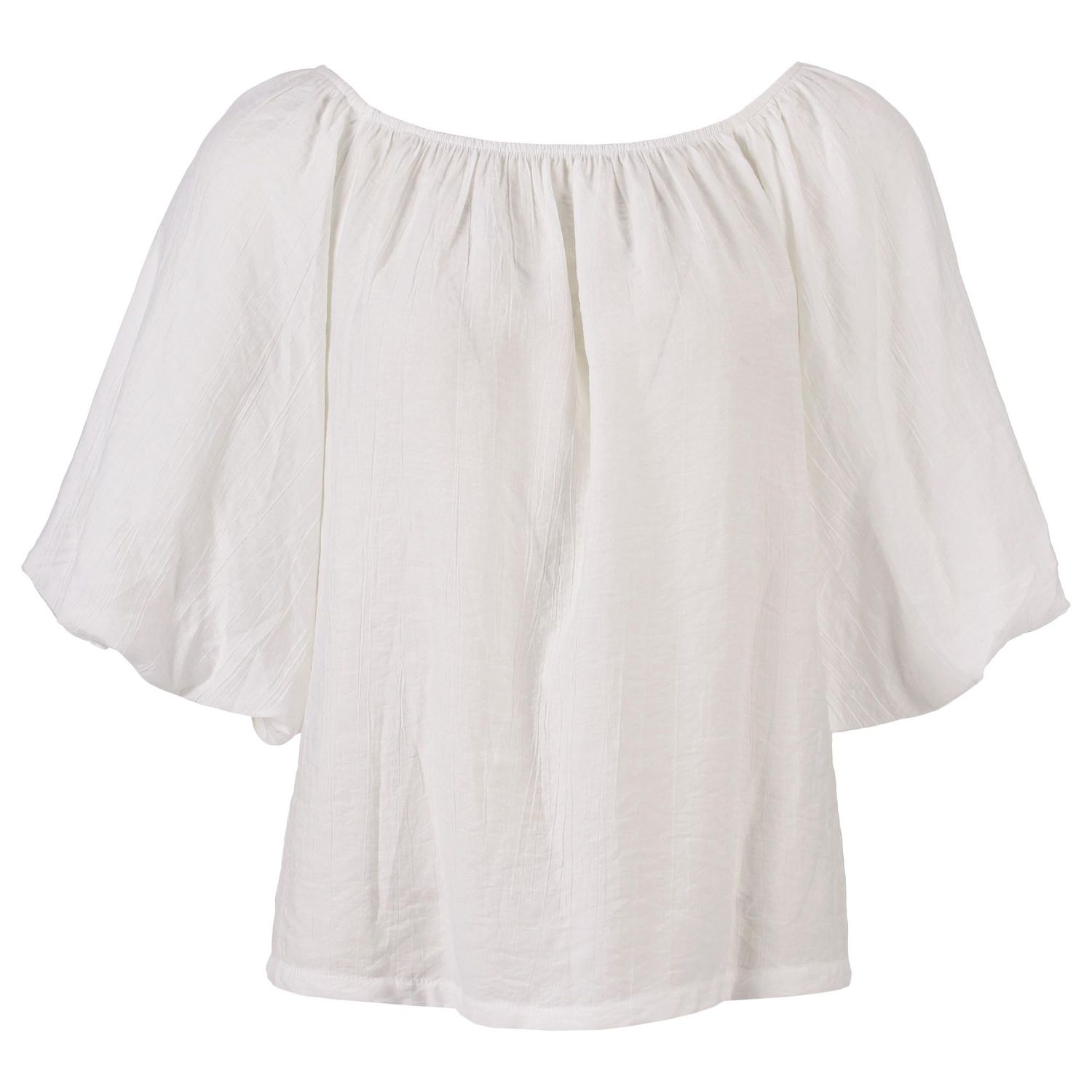 Top uni raglan mouw ecru | Enjoy Top uni raglan mouw ecru | Enjoy