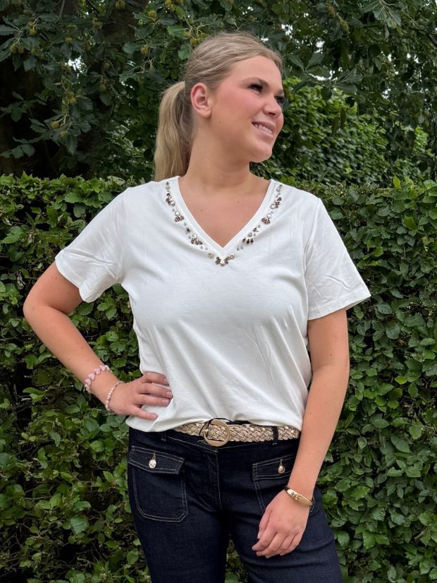 Dmari top offwhite | Morgan