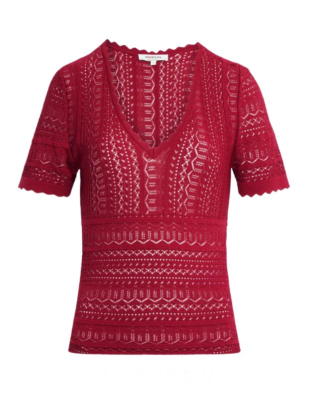 262 Mcho top Rumba Red bordeaux | Morgan 262 Mcho top Rumba Red bordeaux | Morgan