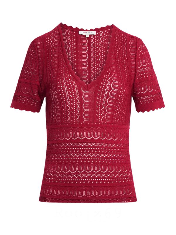 262 Mcho top Rumba Red bordeaux | Morgan