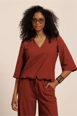 Odette top Rust | Studio Anneloes Odette top Rust | Studio Anneloes