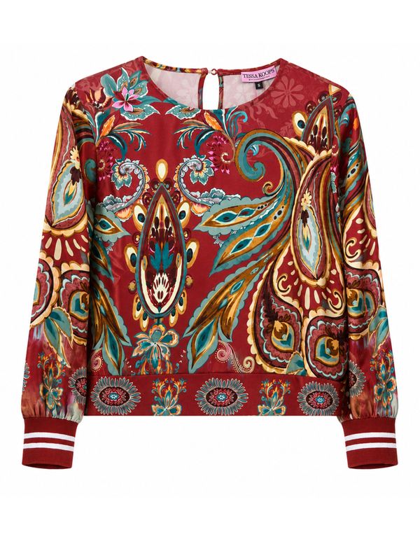 20203 Robin Misurina top Rusty orange | Tessa Koops