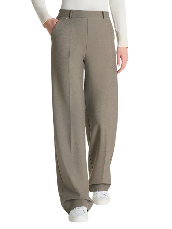 Palazzo pants compact Glace Melange | Ragno Palazzo pants compact Glace Melange | Ragno