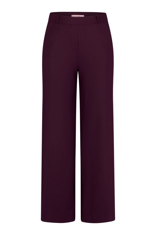 Lexie bonded trousers blackberry | Studio Anneloes Lexie bonded trousers blackberry | Studio Anneloes