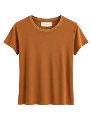 Anna shirt Tabak | Lorense Anna shirt Tabak | Lorense