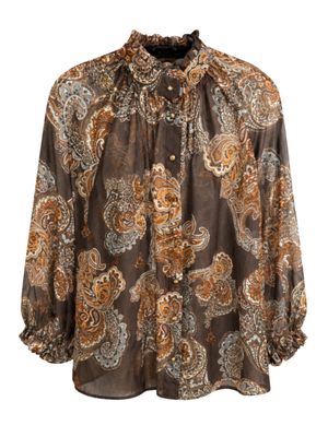 Quin blouse Multi print | Lorense Quin blouse Multi print | Lorense