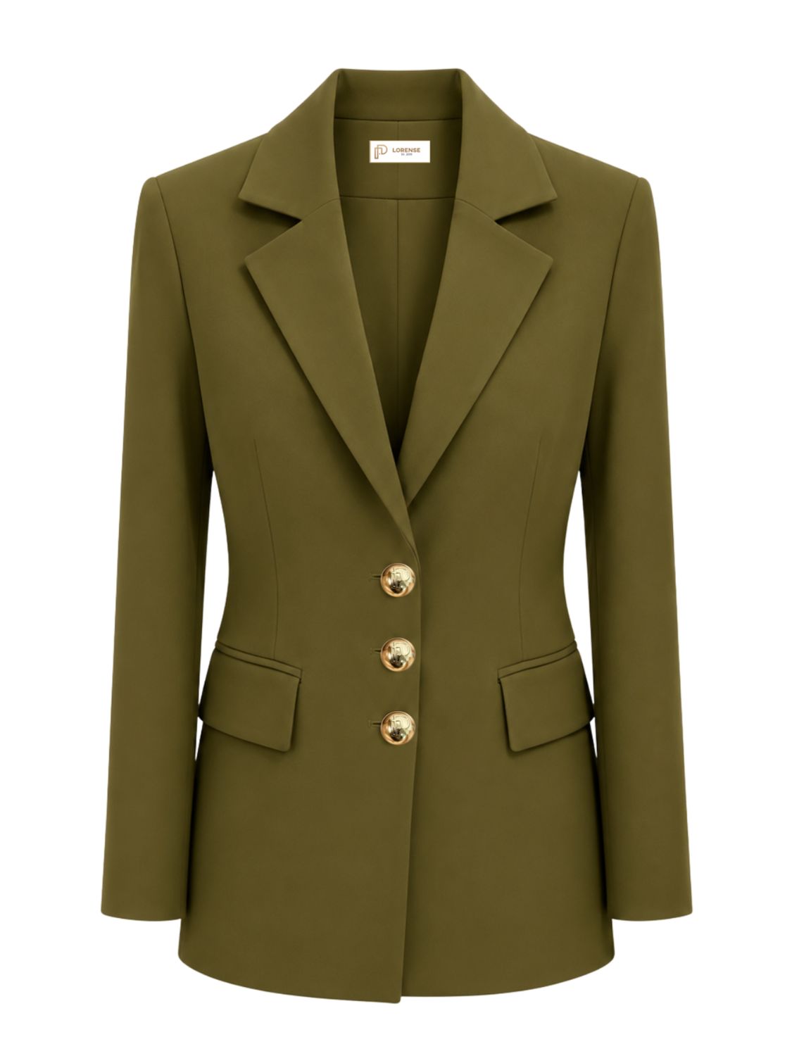 Dollea blazer Olive | Lorense