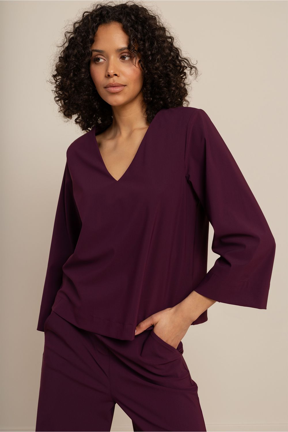 Cilou top blackberry | Studio Anneloes Cilou top blackberry | Studio Anneloes