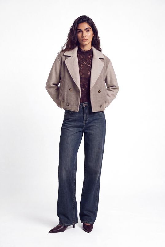Sophie straight jeans Tabacco blue | Florez Sophie straight jeans Tabacco blue | Florez