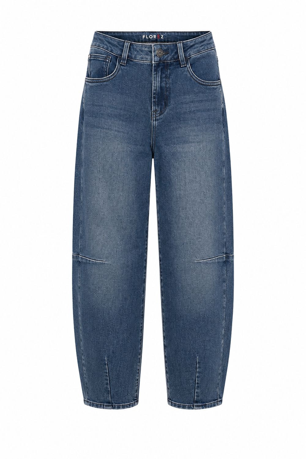 Tess barrel jeans Fancy Blue | Florez Tess barrel jeans Fancy Blue | Florez
