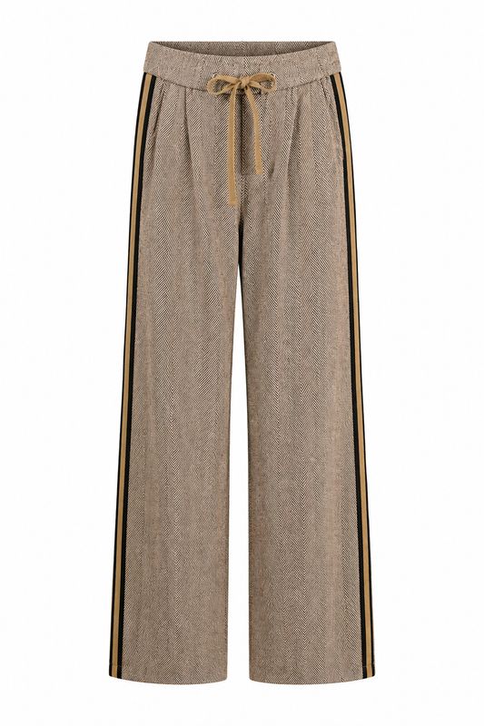 Kenza trousers Taupe | Florez Kenza trousers Taupe | Florez