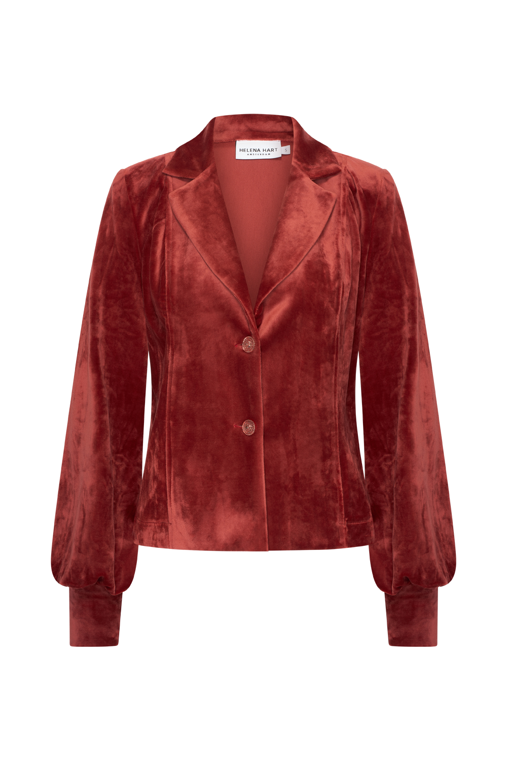 Blazer Lora velour Burned | Helena Hart Blazer Lora velour Burned | Helena Hart
