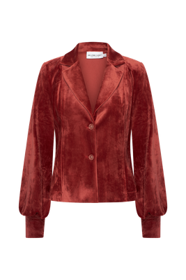 Blazer Lora velour Burned | Helena Hart Blazer Lora velour Burned | Helena Hart