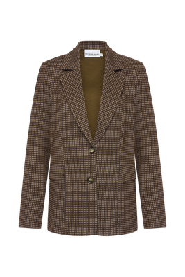 Helena Hart Blazer Nick Lano Harris Tweed Choco Helena Hart Blazer Nick Lano Harris Tweed Choco
