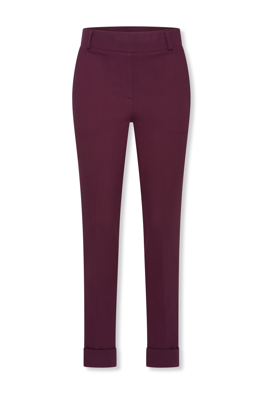 Broek Ziggy Lano uni Burgundy | Helena Hart Broek Ziggy Lano uni Burgundy | Helena Hart