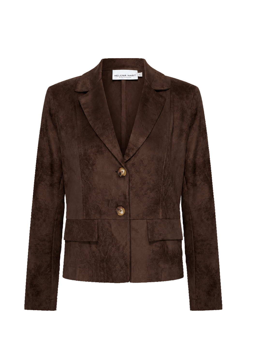Helena Hart Quincy Blazer Biker Choco Helena Hart Quincy Blazer Biker Choco