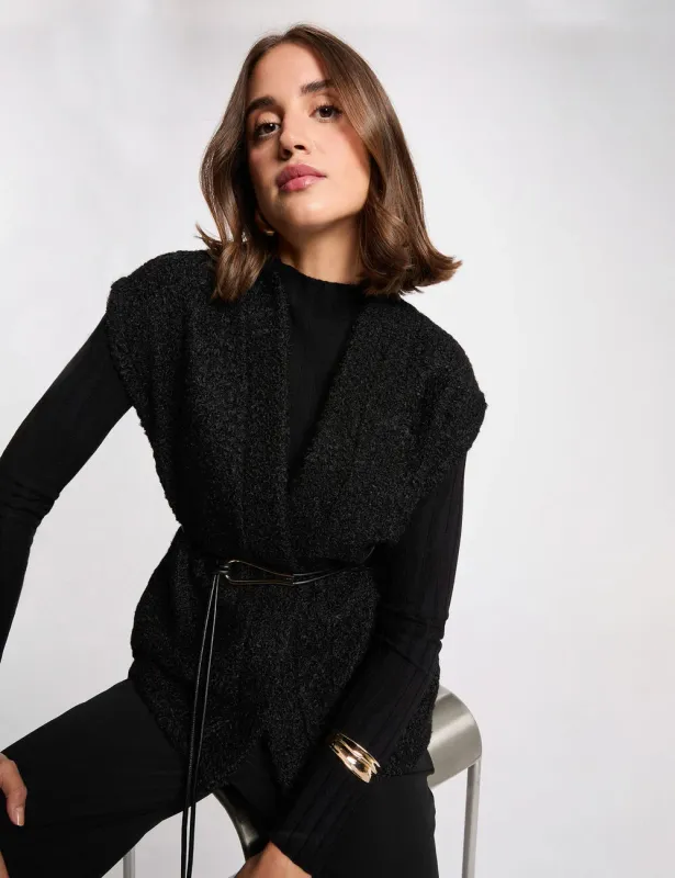 Veloise gilet zwart | Morgan Veloise gilet zwart | Morgan