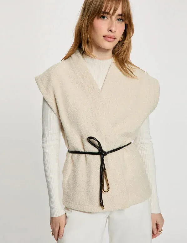 Veloise gilet ivoor | Morgan Veloise gilet ivoor | Morgan