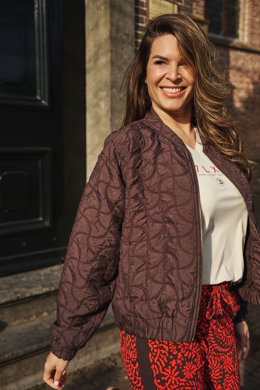 Zoso Sylvie Fancy Jacket Espresso Zoso Sylvie Fancy Jacket Espresso