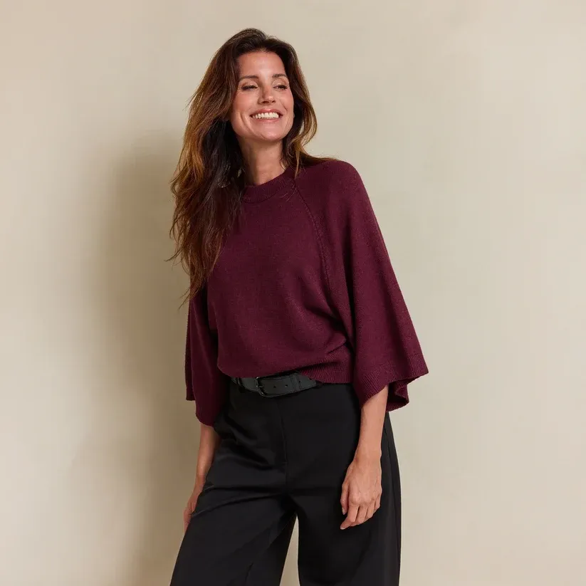 Juul & Belle Thirza Pull Burgundy Juul & Belle Thirza Pull Burgundy