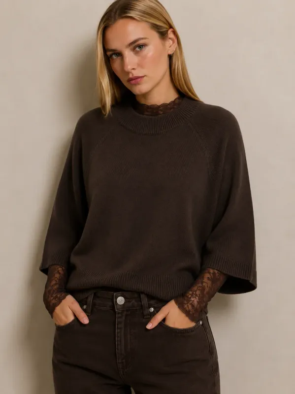 Juul & Belle Lace Top – Dark Brown Juul & Belle Lace Top – Dark Brown