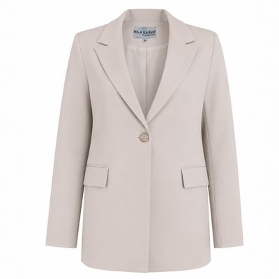 Milano Blazer Creme – Sophia Perla Milano Blazer Creme – Sophia Perla