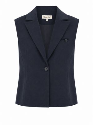 Sophia Perla Vicky Gilet Midnight Blue Sophia Perla Vicky Gilet Midnight Blue